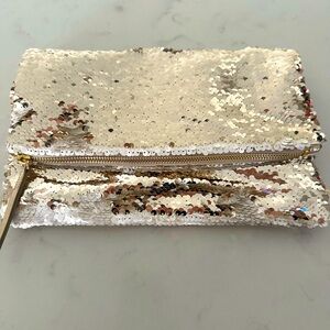 Stella & Dot Sequin Clutch